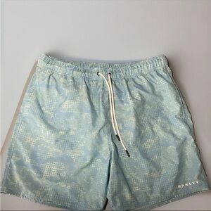 Oakley performance fit lined swimming shorts with drawstring XL MENS